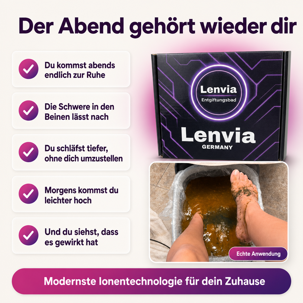 Lenvia Entgiftungsbad – Der sanfte Ausgleich von innen
