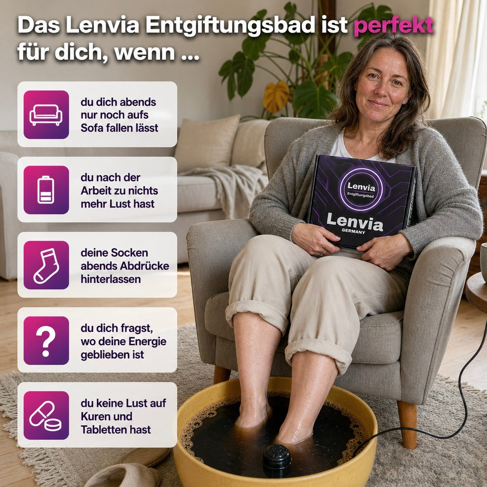 Lenvia Entgiftungsbad – Der sanfte Ausgleich von innen
