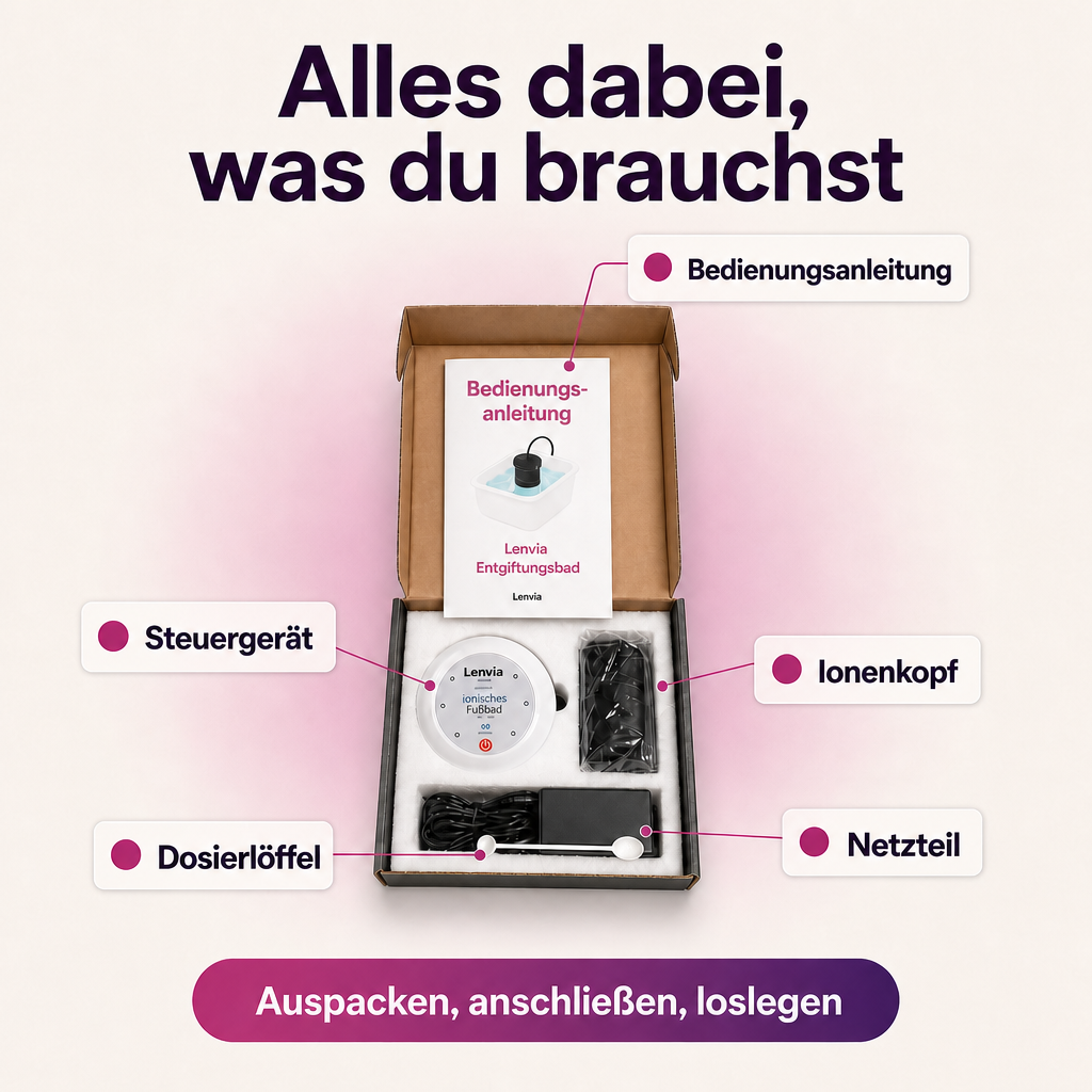 Lenvia Entgiftungsbad – Der sanfte Ausgleich von innen