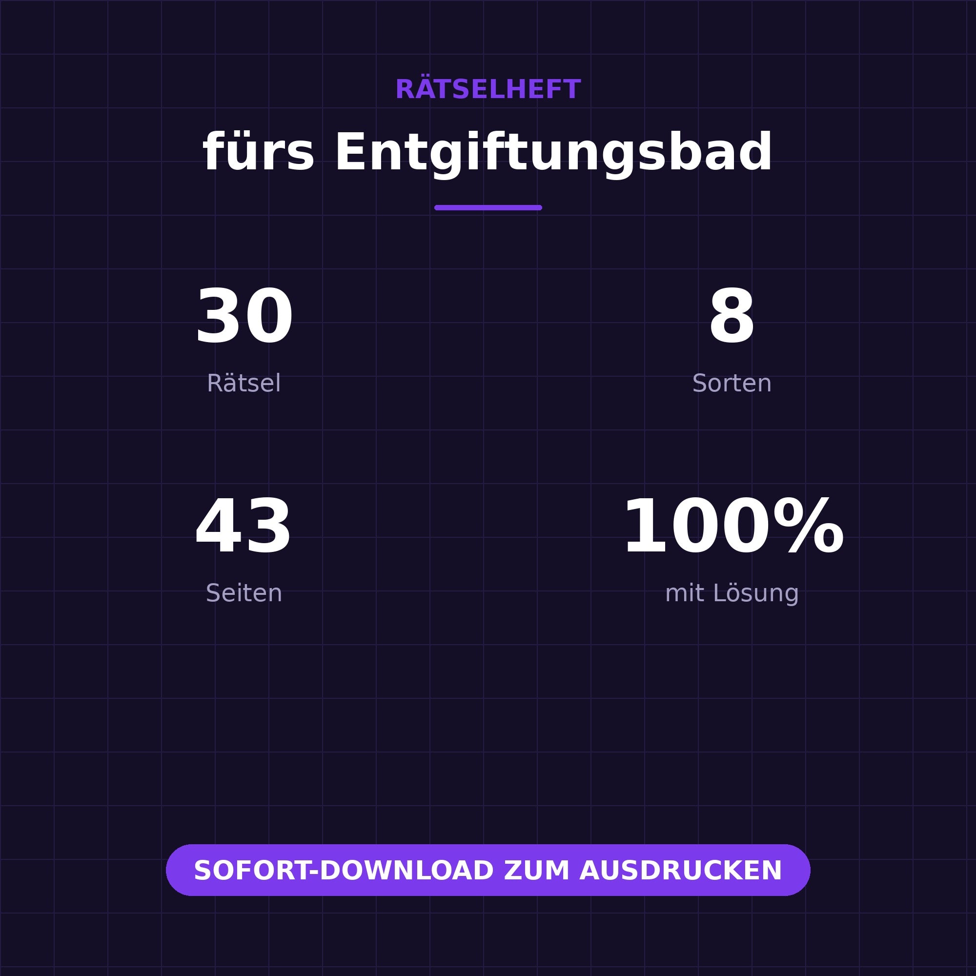 Rätselheft fürs Lenvia Entgiftungsbad