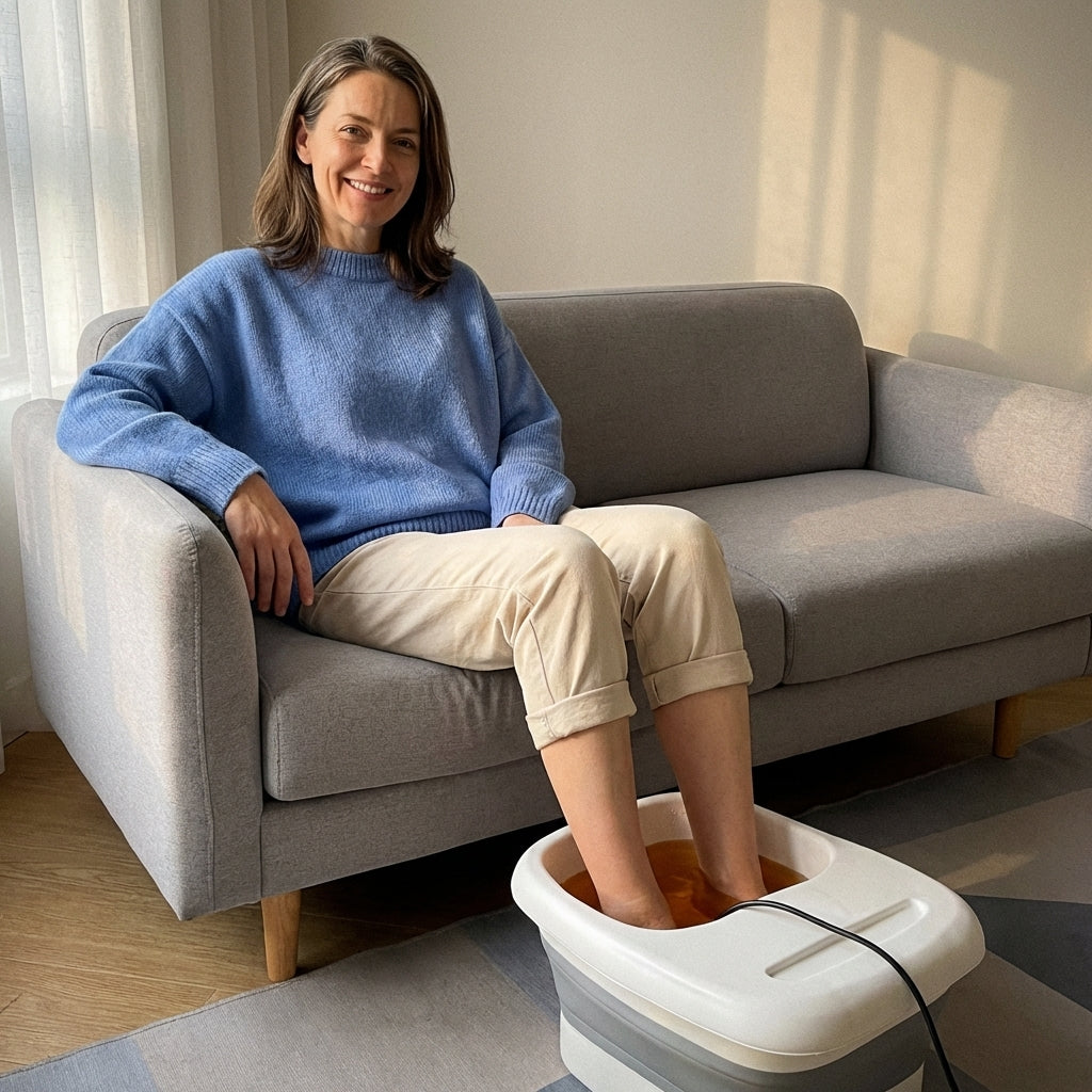 Lenvia Fußwanne – Ergänzung zum Entgiftungsbad