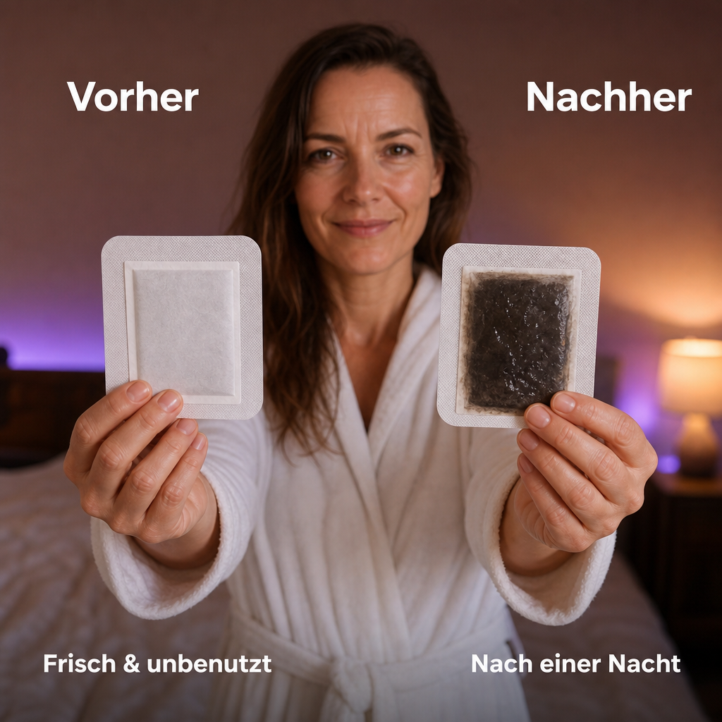 Lenvia Detox Fußpflaster - Natürliche Tiefenreinigung über Nacht