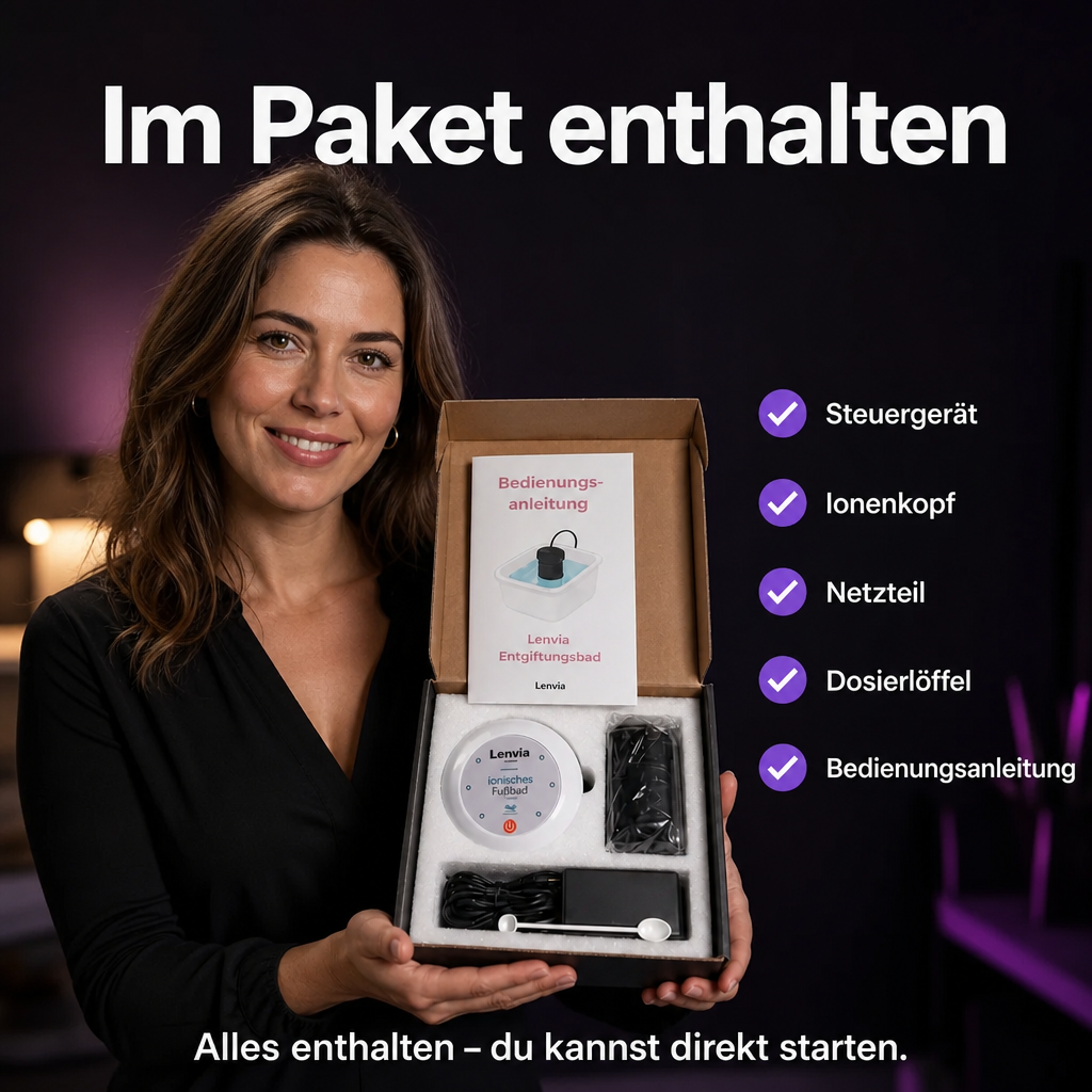 Lenvia Entgiftungsbad – Der sanfte Ausgleich von innen